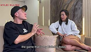 Kylei Ellish Fucks Boyfriend's Best Friend Birthday Creampie Revenge