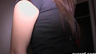 Bankrupt boyfriend lets flirty buddy fuck girlfriend for cash threesome