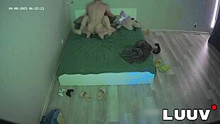 luuv, did he finally slide into her tight back door on that bed?