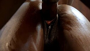 naija girl bends over coach for deep wet pussy doggy with big black cock