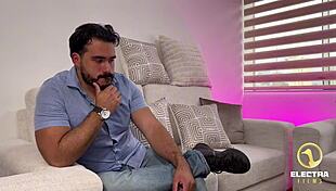 Petite Curly Latina Maid Cleans House Naked After Street Sales