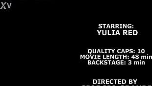 that horny russian teen julia red takes balls deep anal and dap from five huge bbc monsters