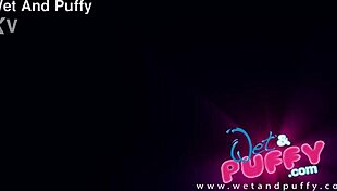 stunning brunette heels dildo fucks juicy puffy pussy closeup wet orgasm.