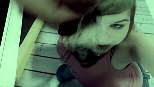 tribute to avril97 with interracial cumshot facial