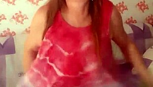 Cougar granny dances seductively in big tits amateur compilation mature milf solo