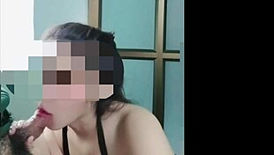 thai girl sucks huge cock homemade then gulps cum in mouth ughh