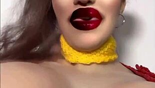 Goddess in glasses demands cash before you worship