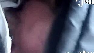 Camden NJ Deepthroat Swallows Huge Cock Nut in Car!