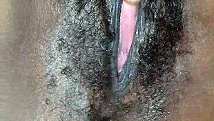 Hairy Pussy Teased and Fingered to Dripping Climax in Intense Solo Play