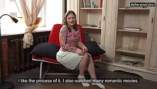 check out cute virgin rita tulipan's first naked reveal