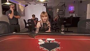 Shemale Devours Croupier Cock With Raw Hunger!