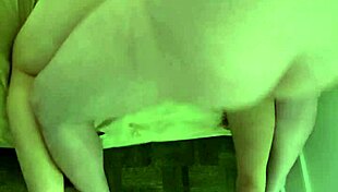 oops, premature creampie hits during homemade doggystyle, now cleanup on that mature ass??