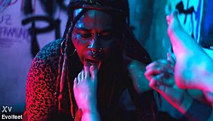 Beg for it... foot slave, endure my tickling torment!