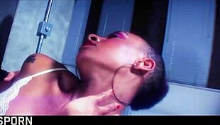 Elegant Hungarian blonde milf in sexy lingerie rides cowgirl licks pussy missionary before cum in mouth finish