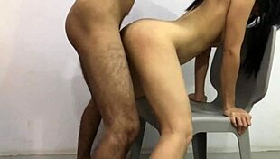 your friend's juicy wife bends over for my cock doggystyle