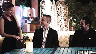 Teen Waitress Paige Owens Begs Friends For Brutal Double Penetration Assault