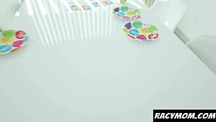 Stepmom Stepson Girlfriend Share Secret Threesome Thrill