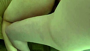 oops, premature creampie hits during homemade doggystyle, now cleanup on that mature ass??