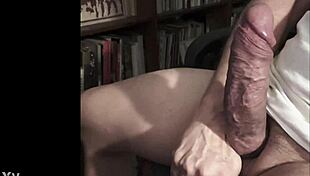 Amateur Hands Grip Monster Big Cock Closeup