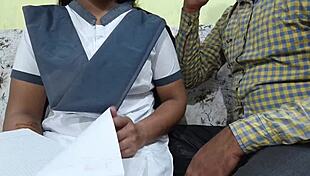 tuition teacher seduces hairy indian student pussy with tempting repair in sexy hindi voice