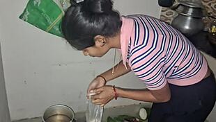 desi 18 year old indian girlfriend begs cock in wet pussy doggystyle creampie riding