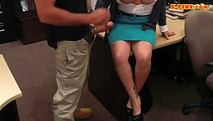 Busty MILF Pounded by Pervert Pawn Dude