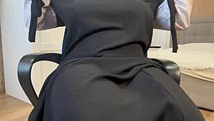 arab milf whispers dirty secrets while fingering wet slit