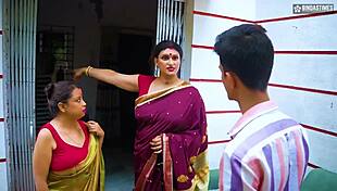 Desi Servant Catches Bhabhi Devar Raw Fuck Hindi Heat