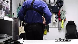 desi cougar caught stealing... bent over desk for hardcore office pounding