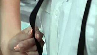 you watching stepmom ride nerdy black friend's bbc?