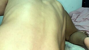i fuck this stunning latina's huge ass in wild doggystyle pounding with her big tits bouncing everywhere