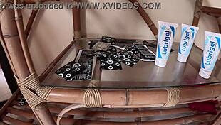 Plumber rams skinny teen's tight asshole after leak check.