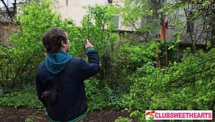 Nice Stranger Lets Rebecca Nikson Stay and Ride Big Cock with Turman Merman for Clubsweethearts