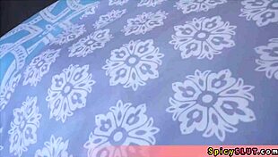 Stepson tricked by tattooed stepmom into pounding her taboo housewife pussy!