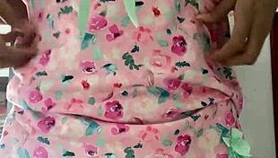 Spy Cam Catches Innocent Pajama Girl Flashing Curvy Tits And Pussy Secrets