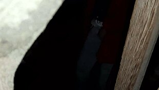 Step-aunt caught hairy pussy masturbating orgasms while i watch lesbian