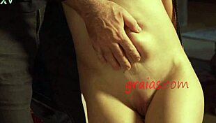 Pussy Slave Brutally Punished with Toys and Small Tits Torment in BDSM Dungeon