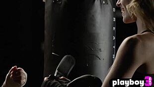 beautiful lingerie babes rip clothes in sexy workout striptease booty show