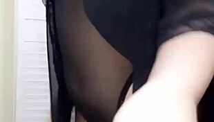 cute asian webcam girl's third live stream