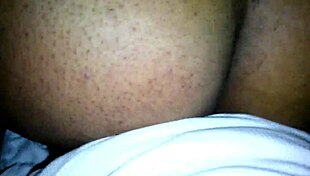 my girl's massive ass bounces on big black monster cock