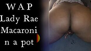 damn lady raex's juicy wet ass and shaved pussy got me fingering hard