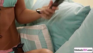 busty milf tempts stepdaughter with vibrator lessons