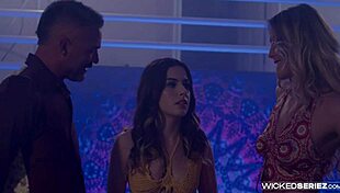 chanel camryn and savvy suxx deepthroat sunny gold's huge melons hardcore fuck scene 3