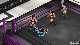 Fire Pro Wrestling World 18: Cammy and Samus Ryona Lesbian Grapple Fest!