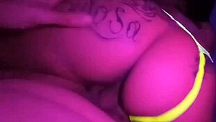 in the dark she's even hotter slamming that big ass latina beauty