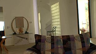 Flexible blonde's cunt stretched deep by huge black cock nonstop