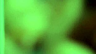 Two gorgeous babes share intense dildo fucking and kisses