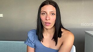 Petite Latina Slut Uses Wet Pussy Riding to Close the Sale