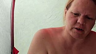 Preggo milf grinds her tender sensitive nipples on cock while riding rhythmically up and down