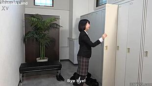 japanese office lady cfnm femdom footjobs spits on slave face